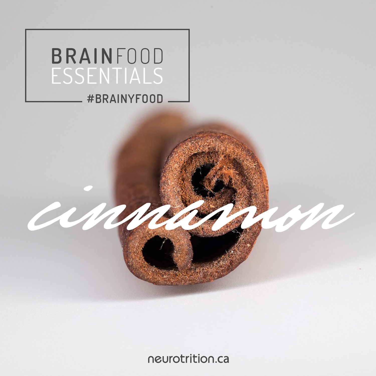 Brain Food Essentials: Cinnamon cinnamon as brain food