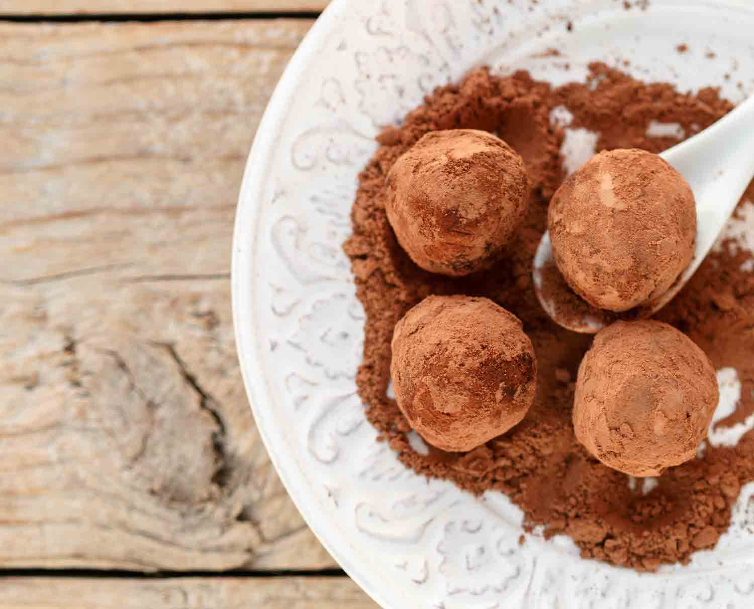 Dark Chocolate Goat Cheese Honey Truffles Dark Chocolate Goat Cheese Honey Truffles